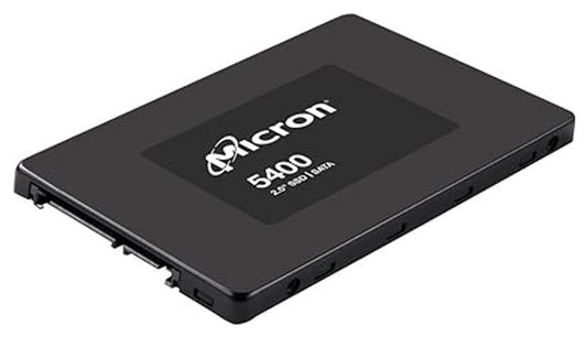 Micron (Crucial) Micron 5400 MAX 3.84TB 2.5' SATA Enterprise SSD 540R/520W MB/s 95K/70K IOPS 24528TBW 5DWPD 3M hrs MTTF AES 256-bit encryption Server Data Centre 5yrs, MTFDDAK3T8TGB-1BC1ZABYYR