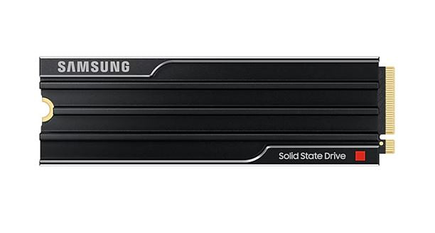Samsung 9100 PRO 1TB PCIe Gen5 NVMe SSD Heatsink 14700MB/s 13300MB/s R/W 1850K/2600K IOPS 600TBW 1.5M hrs V-NAND TLC AES 256-bit Encryption 5yr wty, MZ-VAP1T0CW