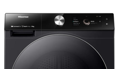 Hisense 10kg Series 9 Heat Pump Dryer Charcoal Black HDFS10HPB