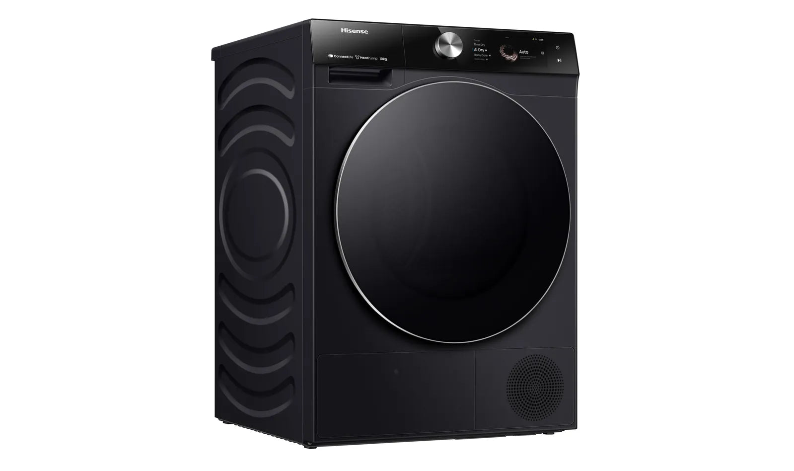 Hisense 10kg Series 9 Heat Pump Dryer Charcoal Black HDFS10HPB