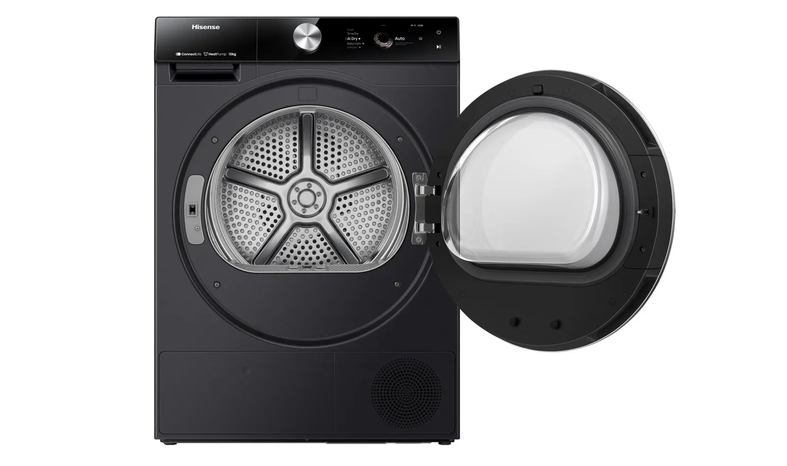 Hisense 10kg Series 9 Heat Pump Dryer Charcoal Black HDFS10HPB