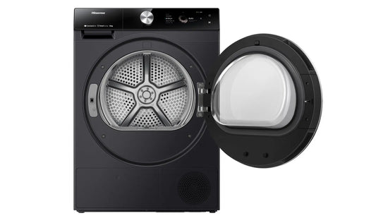 Hisense 10kg Series 9 Heat Pump Dryer Charcoal Black HDFS10HPB