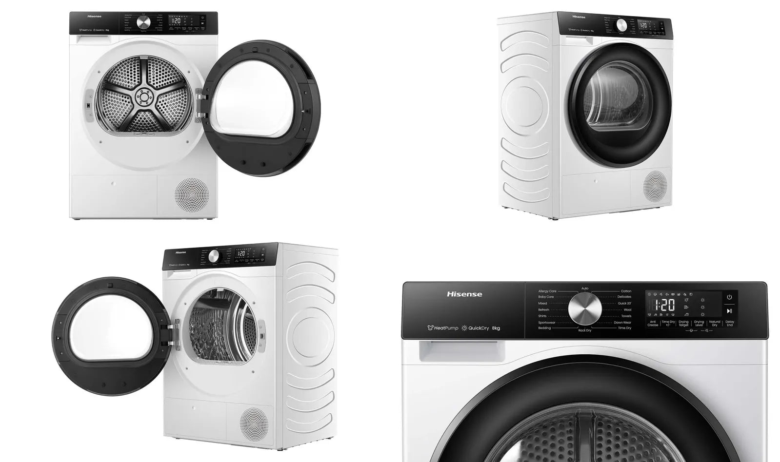 Hisense 8kg Series 3 Heat Pump Dryer HDFS80HS