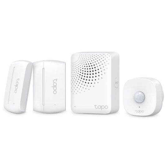 TP-Link Tapo T30 KIT Smart Sensor Starter Kit, Tapo H100 x 1 + Tapo T100 x 1 + Tapo T110 x 2