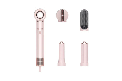 Lenoxx 1300W Hair Dryer Multi Styler Acrylic Pink - HMS05