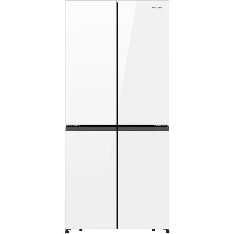 Hisense 483L PureFlat Slim French Door Fridge White - HRCD483G