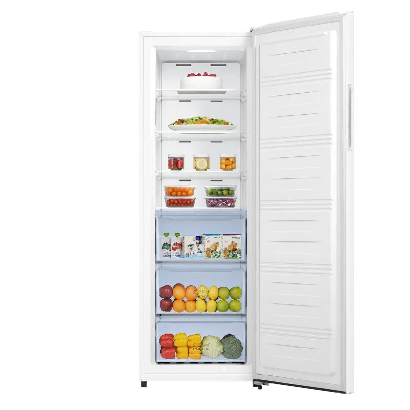 Hisense 240L Upright Hybrid Fridge Freezer White - HRVF240