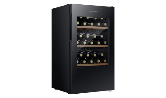 Hisense 30 Bottle Wine Cabinet Black - HRWC31