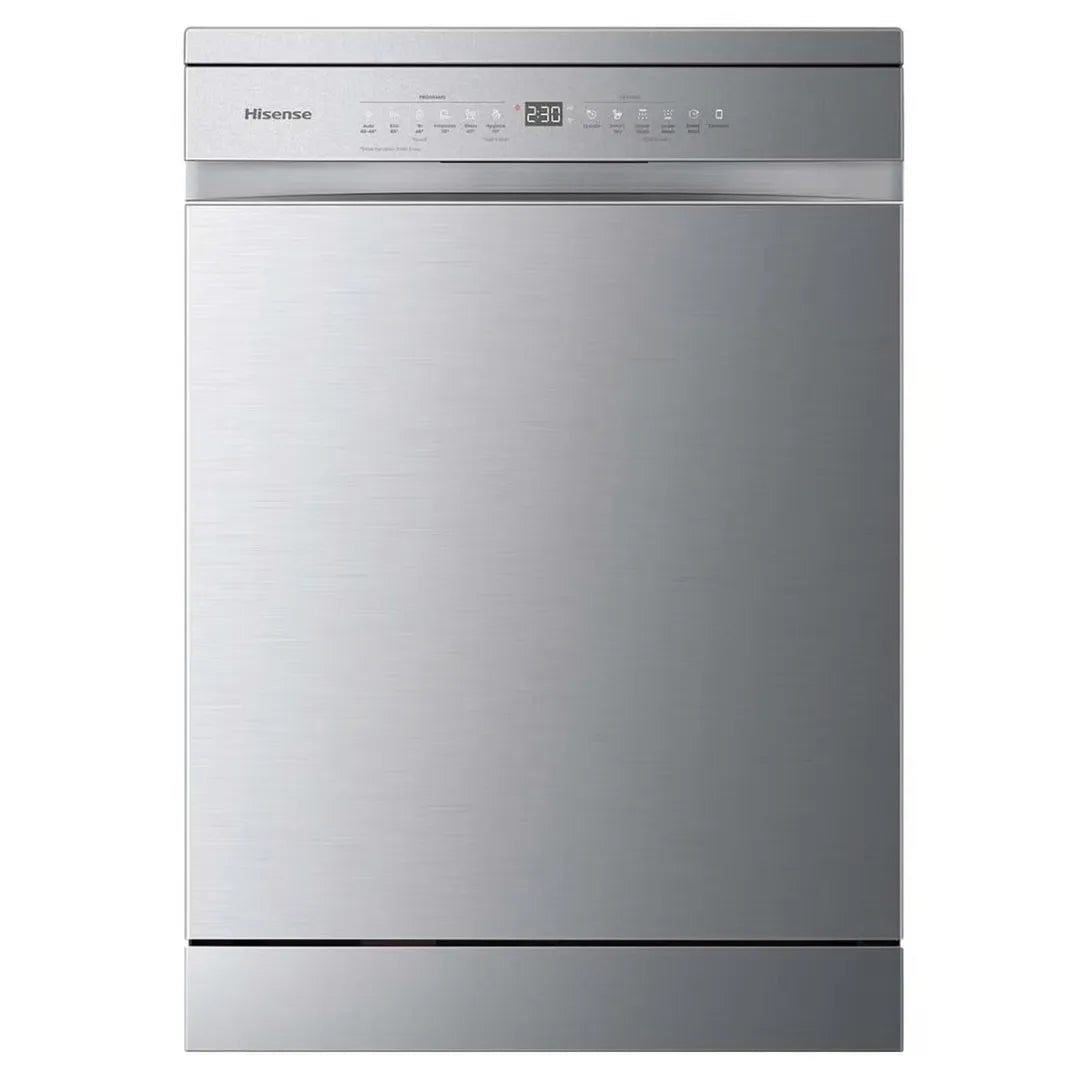 Hisense 60cm Freestanding Dishwasher 16 Place Settings Stainless Steel - HSAA16FS
