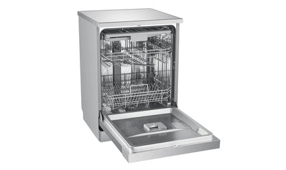 Hisense 60cm 14 Place Setting Freestanding Dishwasher Stainless Steel HSCE14FS
