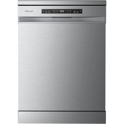 Hisense 60cm Freestanding Dishwasher 14 Place Settings Stainless Steel - HSCE14FS
