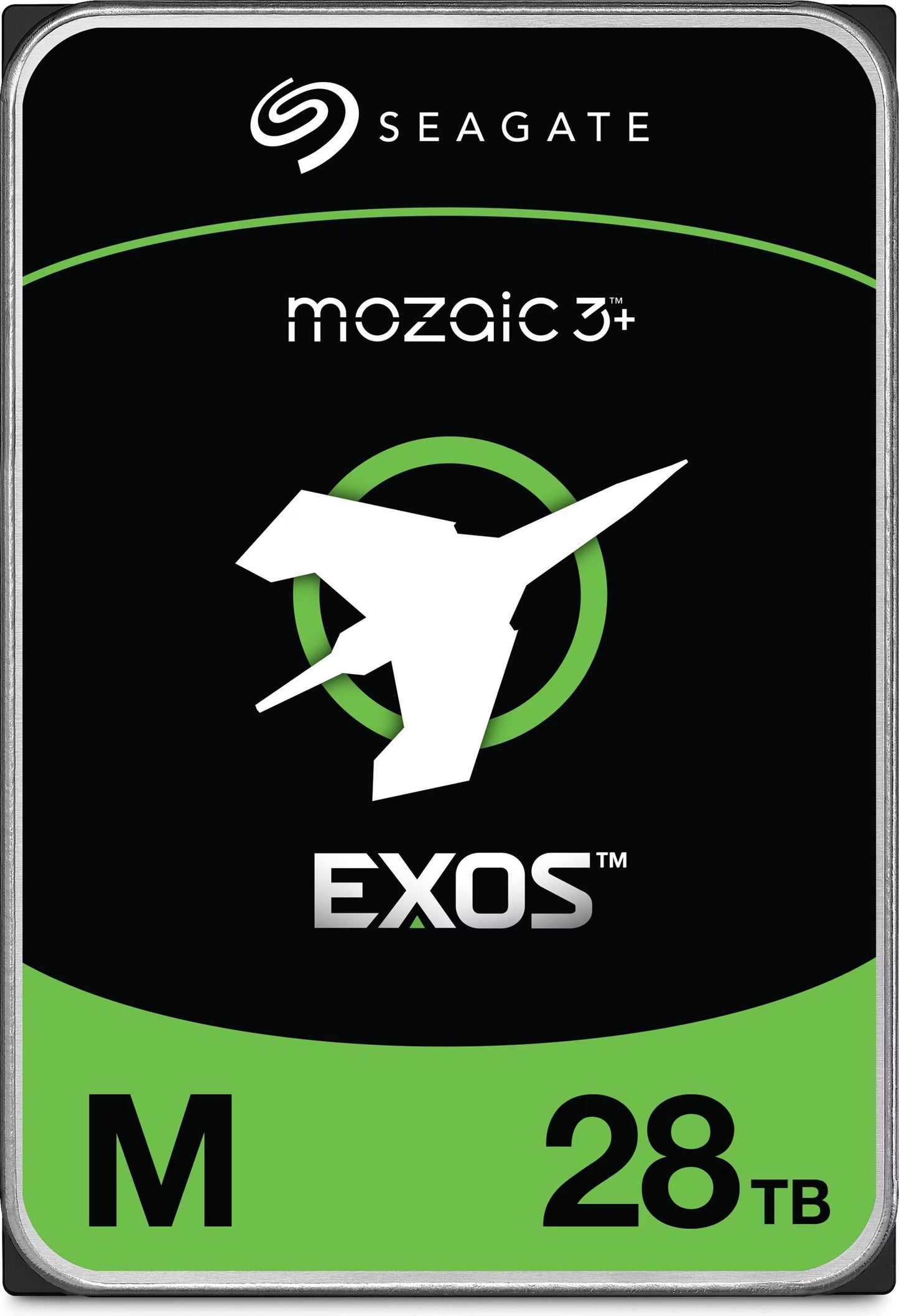 Seagate Exos M 28TB, Enterprise Internal Hard Drive HDD 3.5', 6GB/s, SATA 7200RPM, 512MB, 5YR WTY, ST28000NM003K