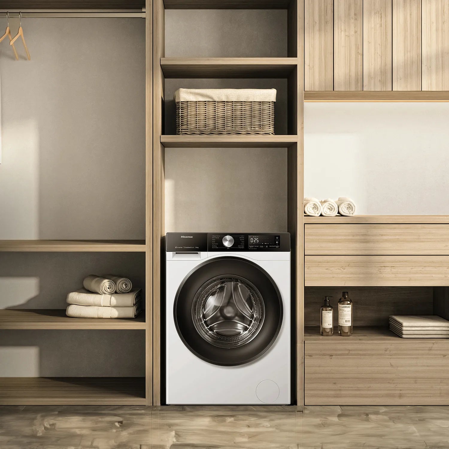 Hisense 7.5kg Series 3 Front Load Washing Machine HWF3S7514X