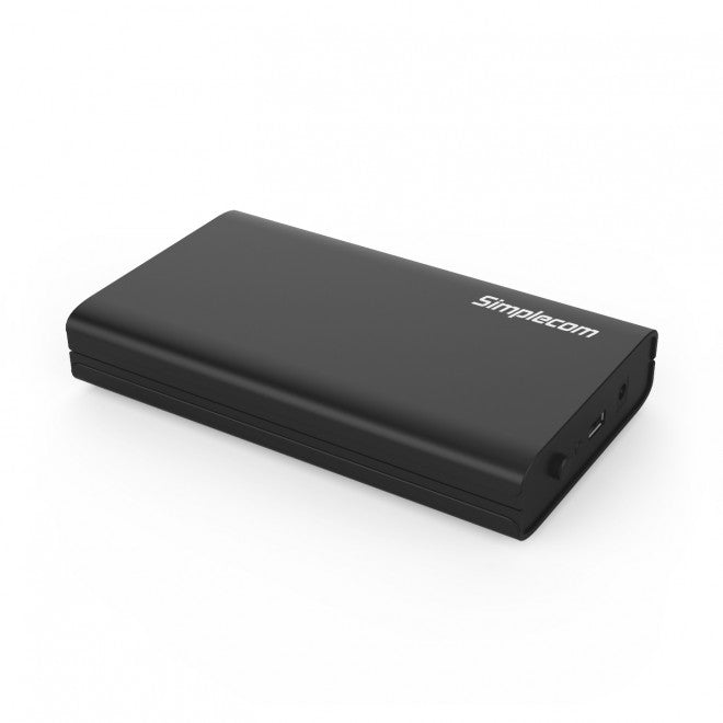 Simplecom SE301 3.5' SATA to USB 3.0 Hard Drive Docking Enclosure, SE301-BK