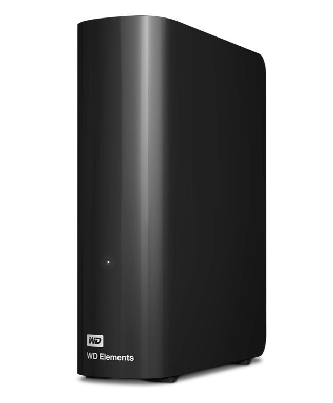 Western Digital WD Elements Desktop 10TB USB 3.0 3.5' External Hard Drive - Black Plug & Play Formatted NTFS for Windows 10/8.1/7, WDBBKG0100HBK-AESN