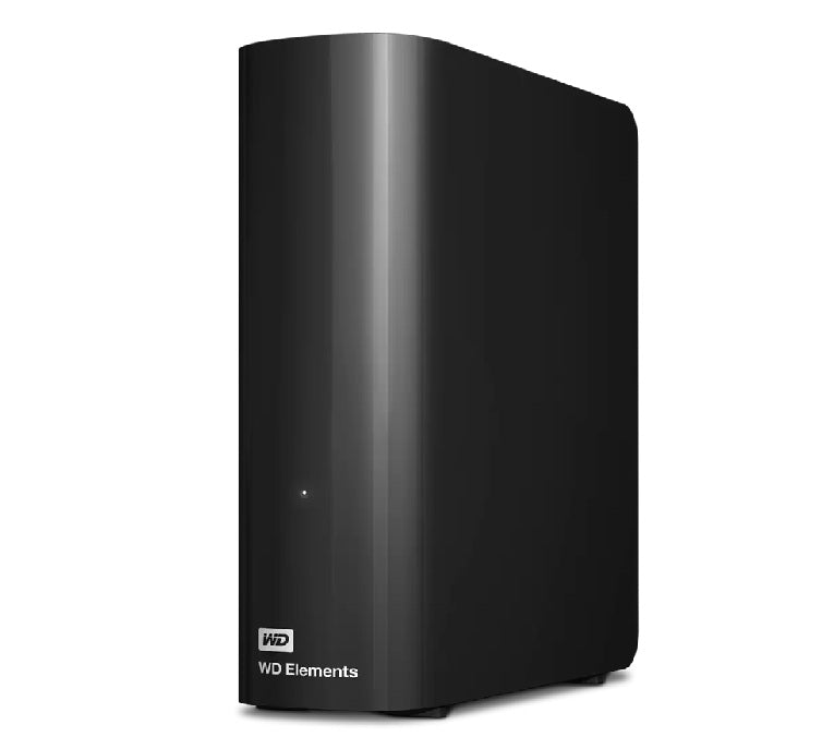 Western Digital WD Elements Desktop HDD Storage - 26TB, USB 3.2 Gen1, External Hard Drive - Black Plug & Play Formatted NTFS for Windows 10/8.1/7, WDBBKG0260HBK-SESN