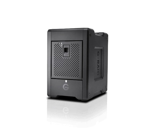 Western Digital (LS)Western Digital G-RAID SHUTTLE 4 96TB APJP, Thunderbolt 3, USB 3.2 Gen 2x1, Ultrastar 7200 RPM, DTR Up to 700MB/s read and 850MB/s write, 5 Y Wty, SDPH34H-096T-SBAAB