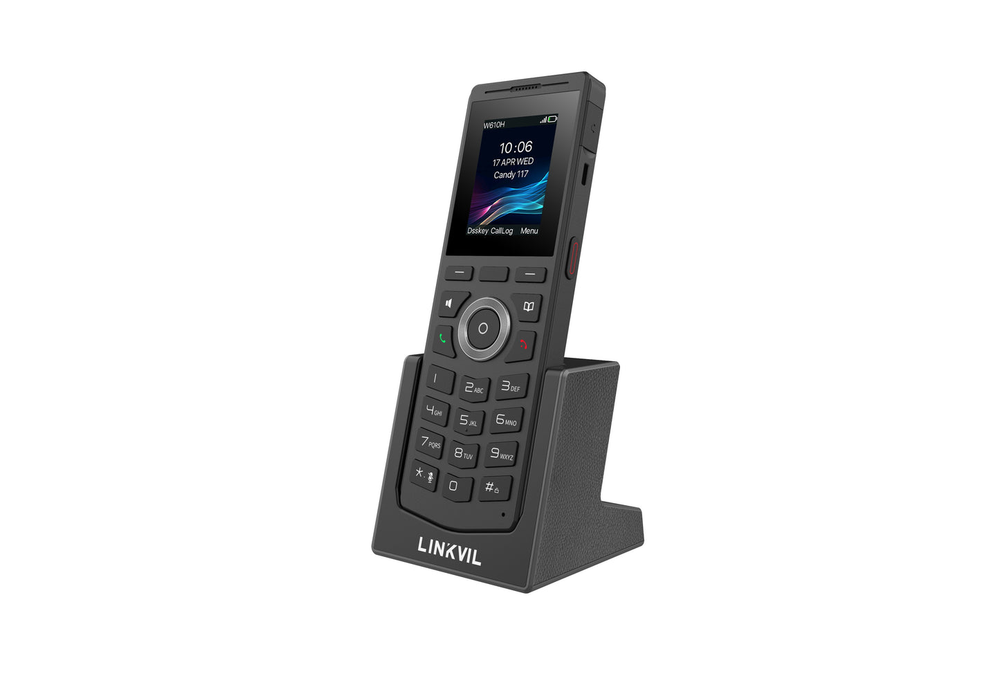 Fanvil Linkvil W610H IPCT Wireless Phone, Large Capacity Battery, HD voice and Noise Reduction, Built-in bluetooth 5.0 8 hours' talk time or 160 hours
