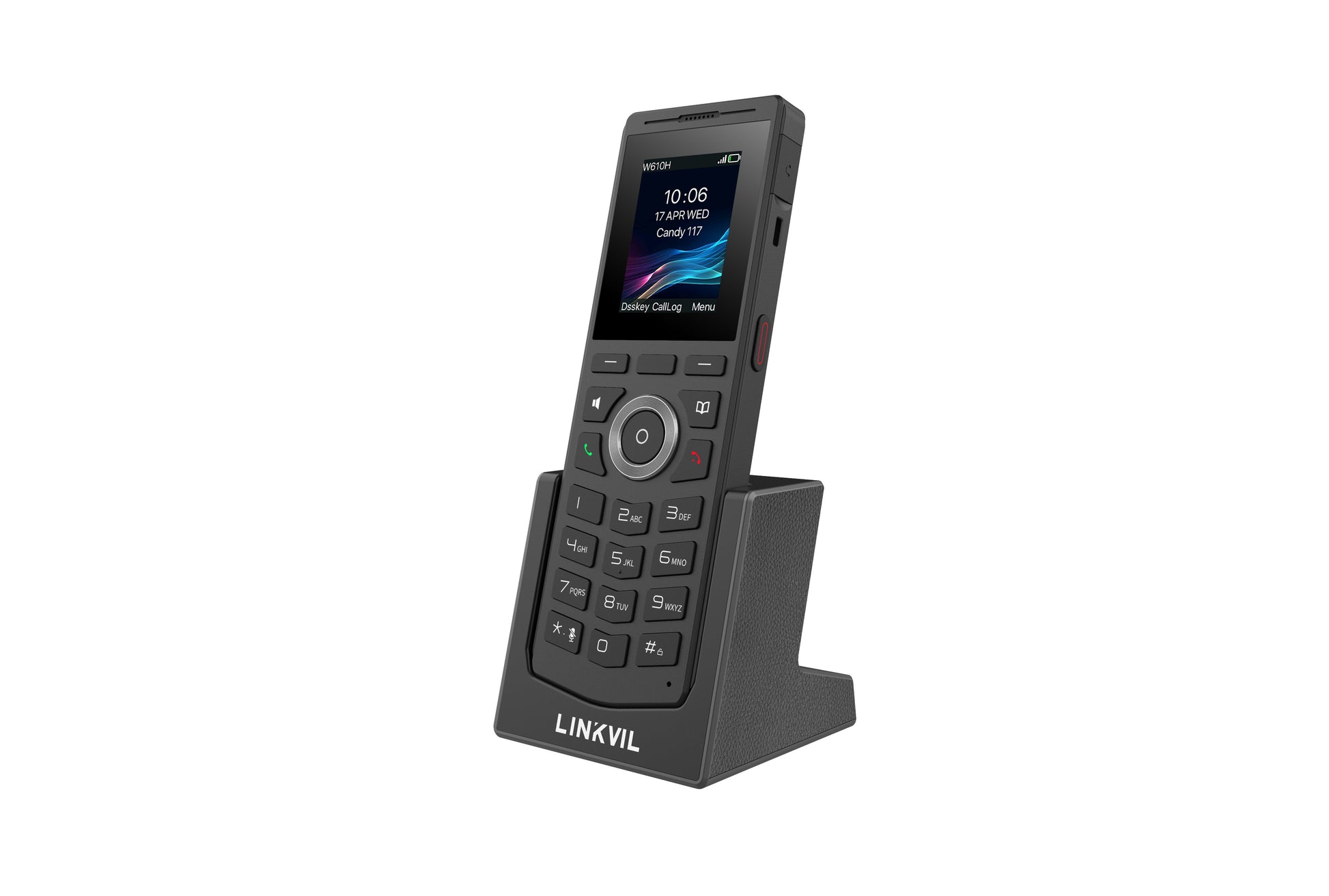 Fanvil Linkvil W610H IPCT Wireless Phone, Large Capacity Battery, HD voice and Noise Reduction, Built-in bluetooth 5.0 8 hours' talk time or 160 hours