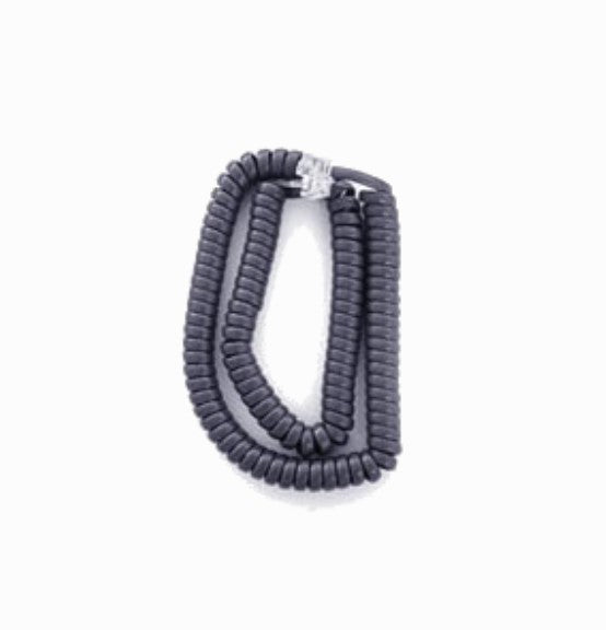 Fanvil curly cord for XU series headset, curve，black, LCDAA100001A0