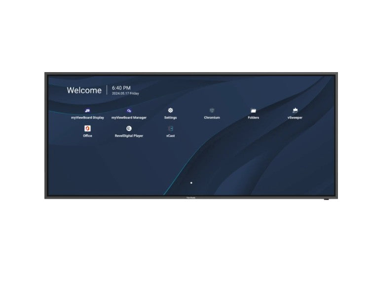 ViewSonic Commercial Viewsonic CDE92UW 92' 5K 5120 x 2160 Commercial Presentation Display, 24/7, USB-C, Pro AV 2024 3 Years Advance Replacement, VESA 800 x 600