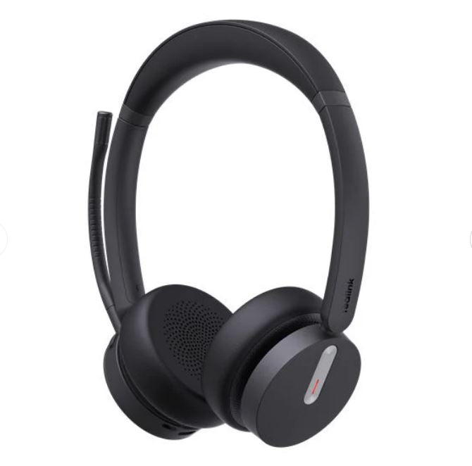 Yealink BH70 Bluetooth Wireless Stereo Headset Teams USB-C&A , Microsoft Teams Certified, 3-Mic Noise Cancellation, 35 HoursTalkTime, Bluetooth 5, BH70-D-MS-C/A