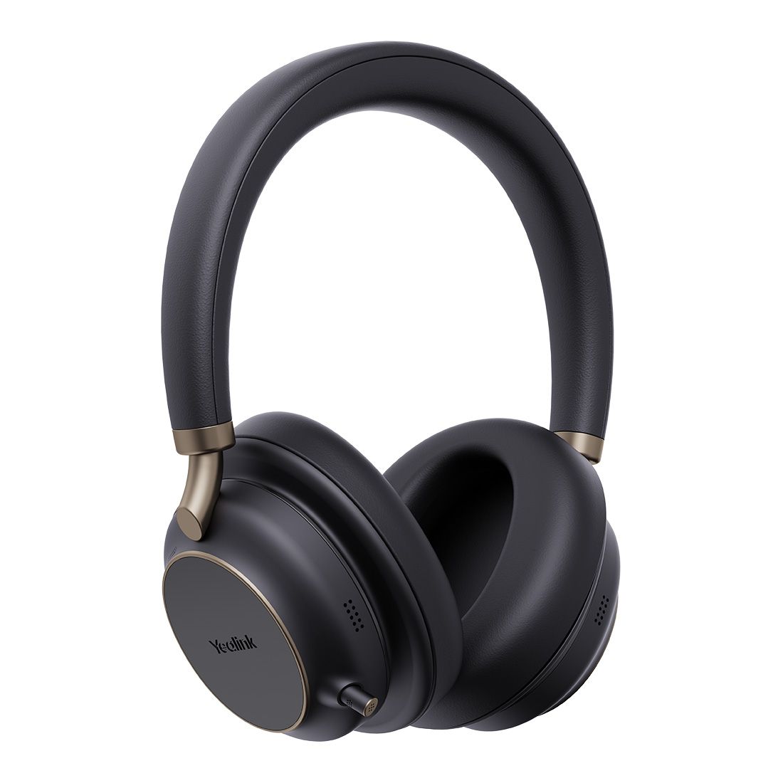 Yealink BH76 Plus UC Black USB-C/A Bluetooth Stereo Headset, 5Mic Beamforming Noise Cancellation Talk time up to 35h, Bluetooth 5.3 USB-C/A Dongle, BH76-P-BL-UC-C/A