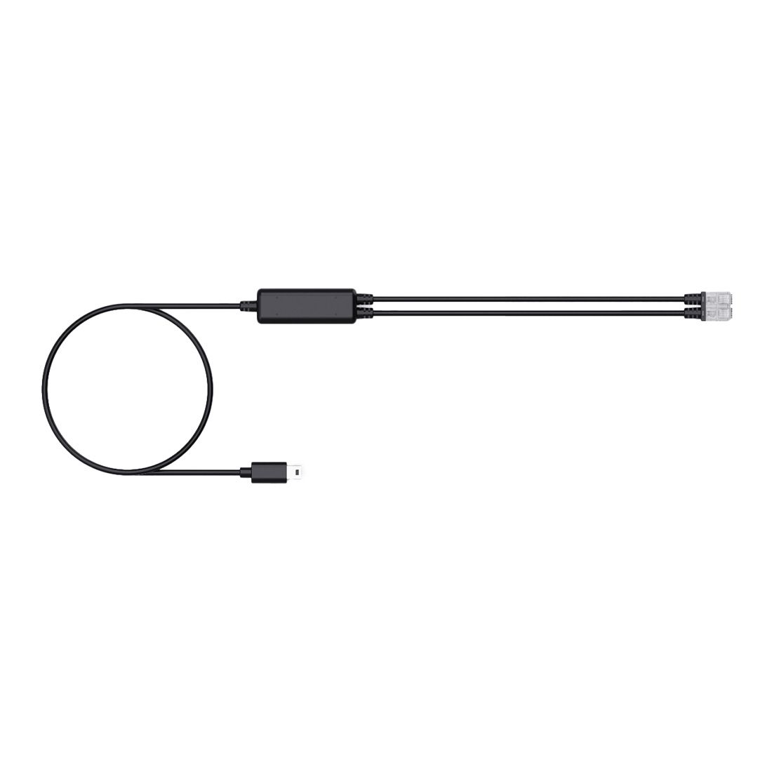 Yealink Telephone cable for WH64/WH65/WH68, Compatible with Cisco/Avaya/Poly/Grandstream/Mitel/Unify phones, without remote control feature, TC-WH64/WH65/WH68