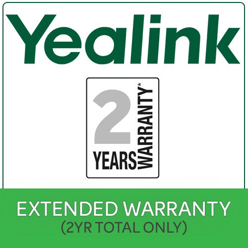 Yealink 2 Years Extended Return To Base (RTB) Yealink Warranty $50 Value, Yealink Microsoft Devices AMS Program for End Users, EXTWAR- YEA-2YR