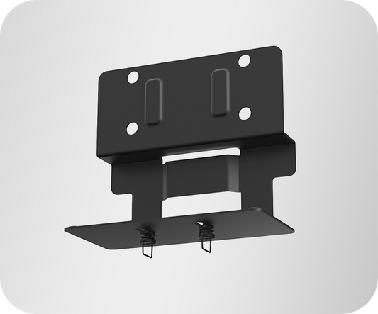 Yealink MD-AVBracket-S mounting bracket securely attaches MB A25, A40, SmartVision 40 to meeting display, IPY-MD-AVBRACKET-S