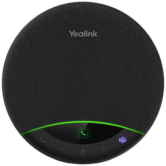 Yealink SP96 USB-C/A,AI Noise Cancellation,6 Mic for 5m All-round Voice Pick Up,65 mm Bluetooth Wireless Speaker,Full Duplex Audio & Echo Cancellation, SP96-C/A