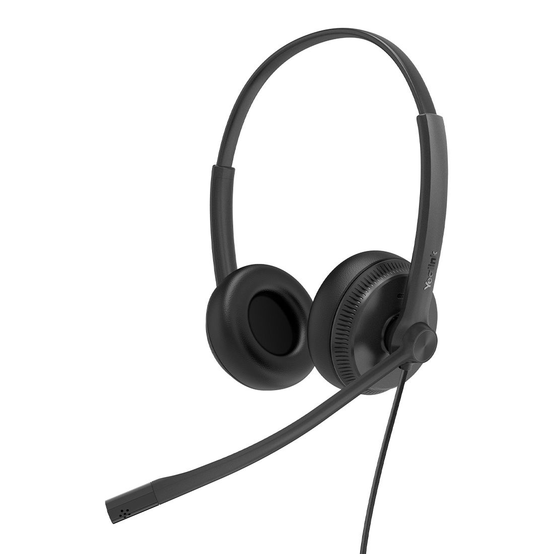 Yealink UH34 Dual UC USB Headset, Lightweight, All Day Wearing Comfort, Ear Wideband Noise Cancelling Microphone, Leather Ear Cushions, USB-A, UH34-D-UC