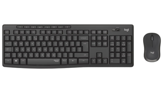 Logitech MK295 Wireless SILENT KEYBOARD AND MOUSE COMBO, 2.4GHZ USB RECEIVER - 1YR WTY, 920-009814