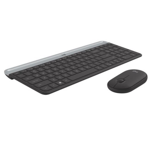 Logitech MK470 Slim Wireless Keyboard Mouse Combo Nano Receiver 1 Yr Warranty, 920-009182