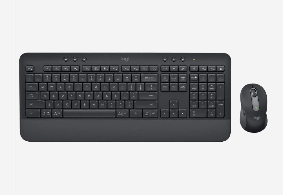 Logitech MK650 Wireless Keyboard & Mouse - Graphite for Business, 920-011014