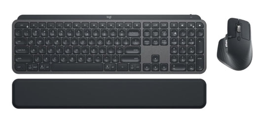 Logitech MX KEYS COMBO FOR BUSINESS | GEN 2 Performance Combo: MX Keys for Business, MX Master 3S for Business and MX Palm Rest, 920-010937