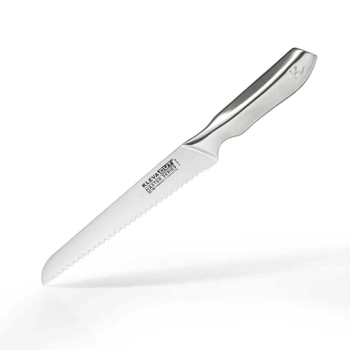 KlevaCut Master Series 20cm Double-Edge Serrated Bread Knife - KCMS125
