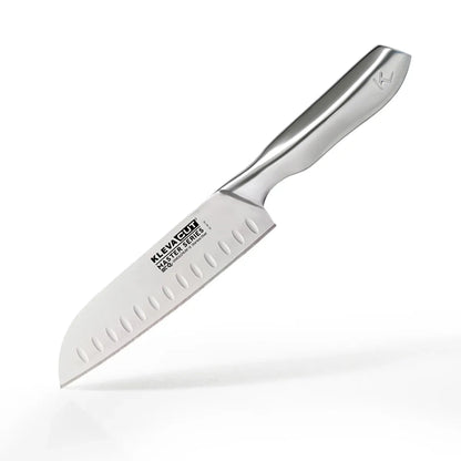 KlevaCut Master Series 18cm Santoku Knife with Granton Edge - KCMS160