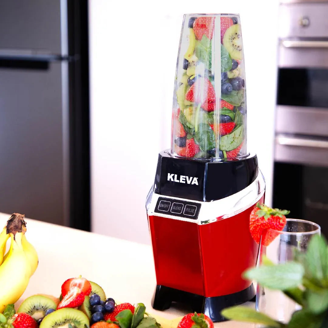 Kleva Health Hurricane Max 1000W Blender with 600ml and 700ml Cups - KHHMAX-1000W