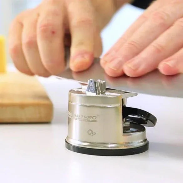 Kleva Sharp Pro Knife Sharpener with Tungsten Carbide and Honing Plate - KSP002