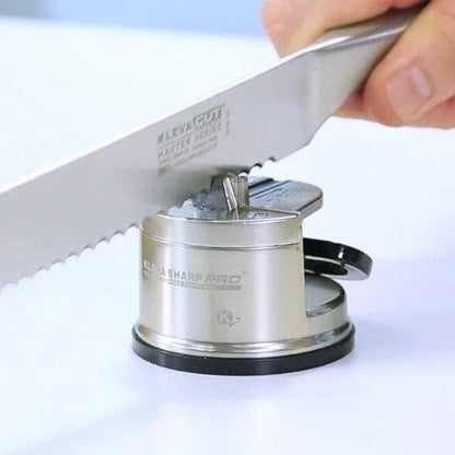 Kleva Sharp Pro Knife Sharpener with Tungsten Carbide and Honing Plate - KSP002