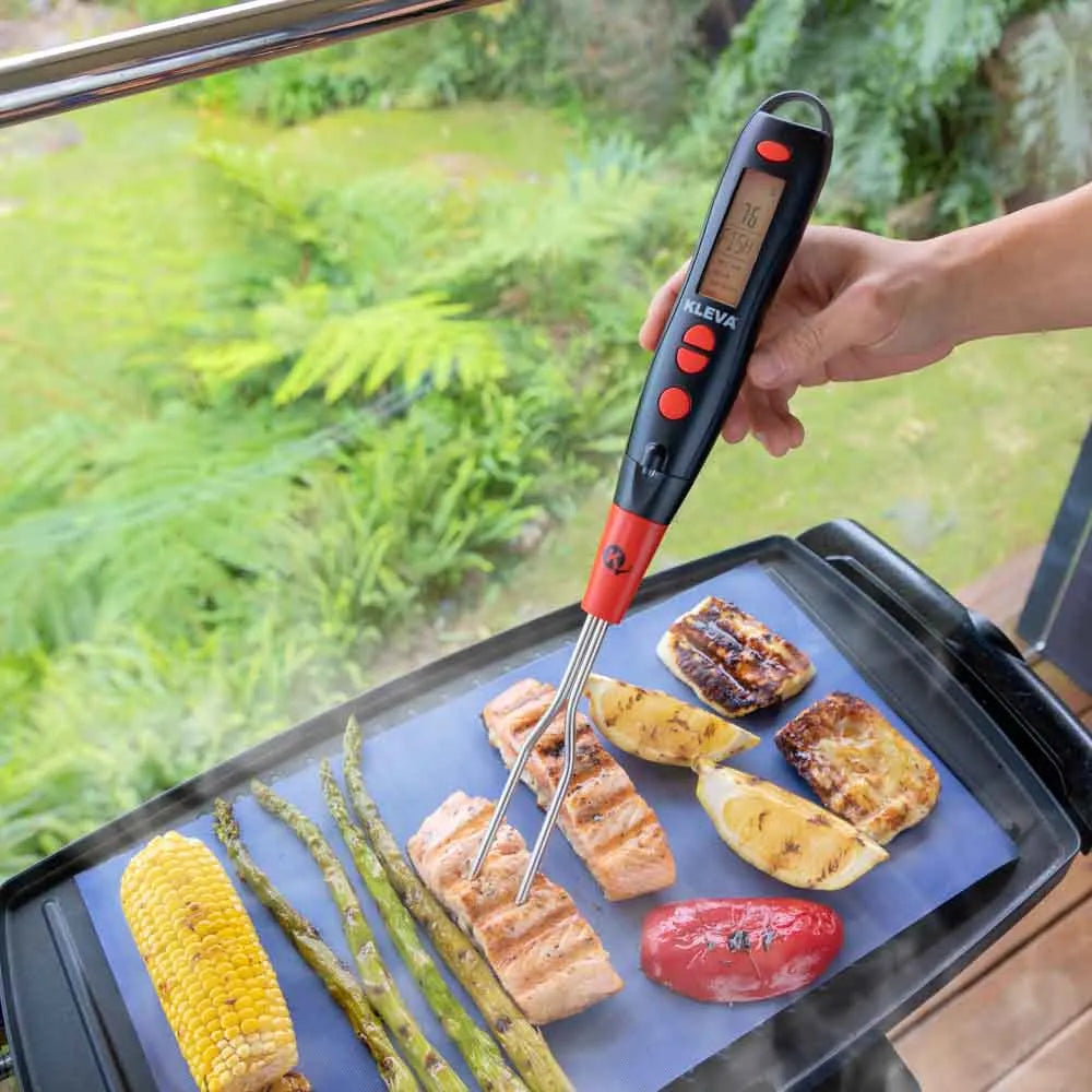 Kleva Flavour Fork Digital Meat Thermometer Fork - KTSGF007