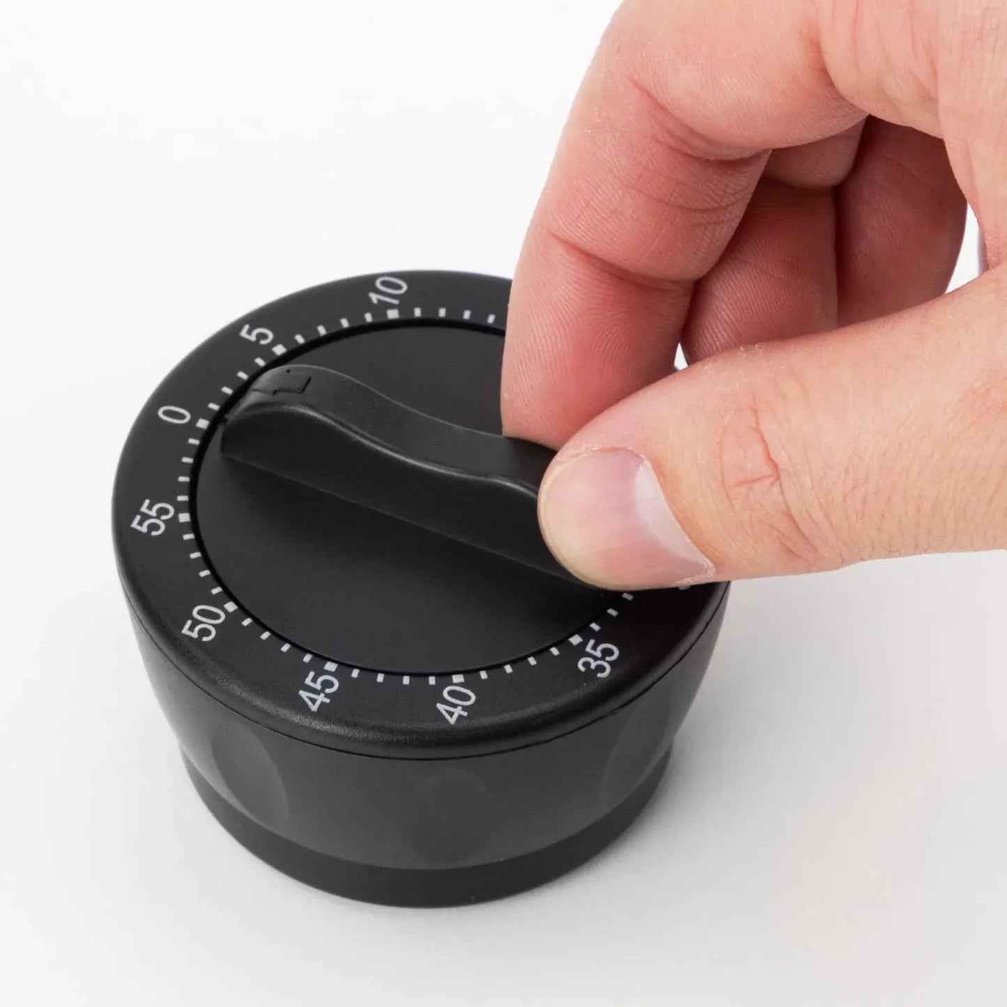 Kleva Universal Glass Lid with Built-In 60-Minute Timer Knob 24-28cm - KULTIMER01