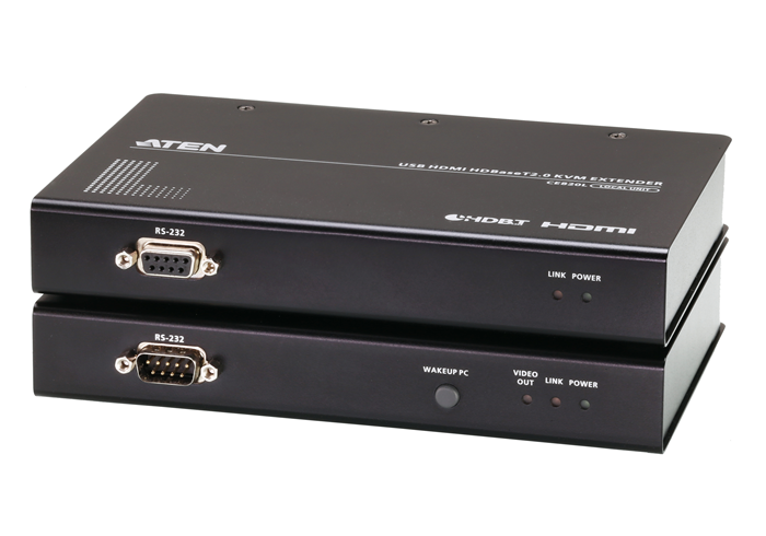 Aten 4K HDMI HDBaseT 2.0 KVM Extender with RS232 , Long Reach mode extends up to 1920 x 1080 @ 150m, can mix CE920 T/R with CE820, CE820-ATA-U