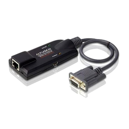 Aten KVM Cable Adapter with RJ45 to Serial Console to suit KN21xxV, KN41xxV, KN21xx, KN41xx, KM series, KA7140-AX