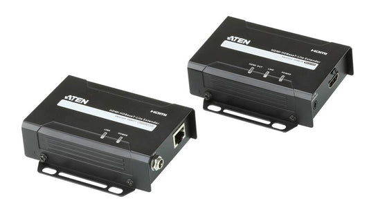 Aten HDMI HDBaseT-Lite Extender, supports 1080p @ 70m and 4096 x 2160 @ 30 HZ (4:4:4) @ 40m over Cat 6A, VE801-AT-U