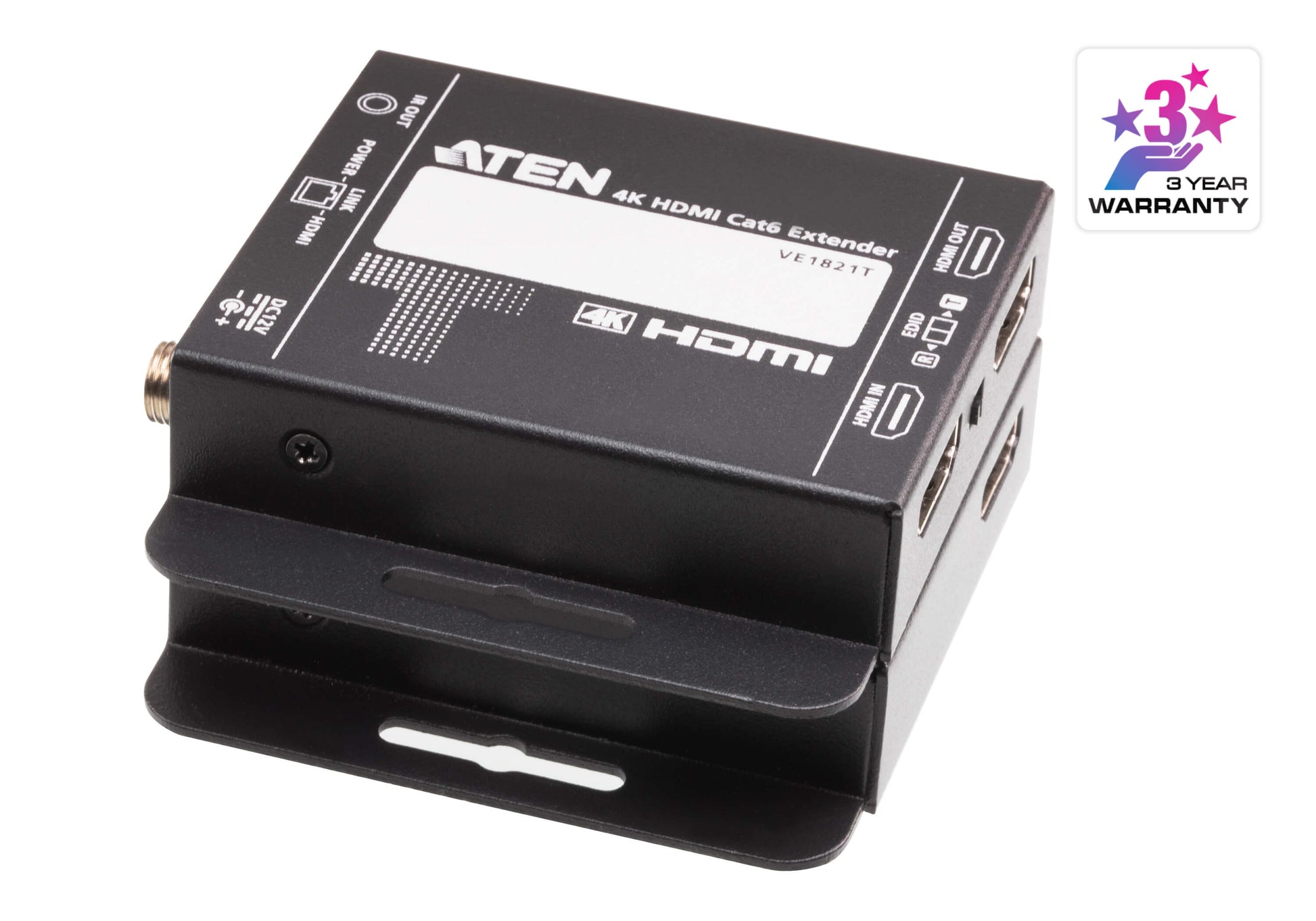 Aten 4K HDMI Cat6 Extender Kit with Power-Over-Cable Technology, VE1821-AT-G