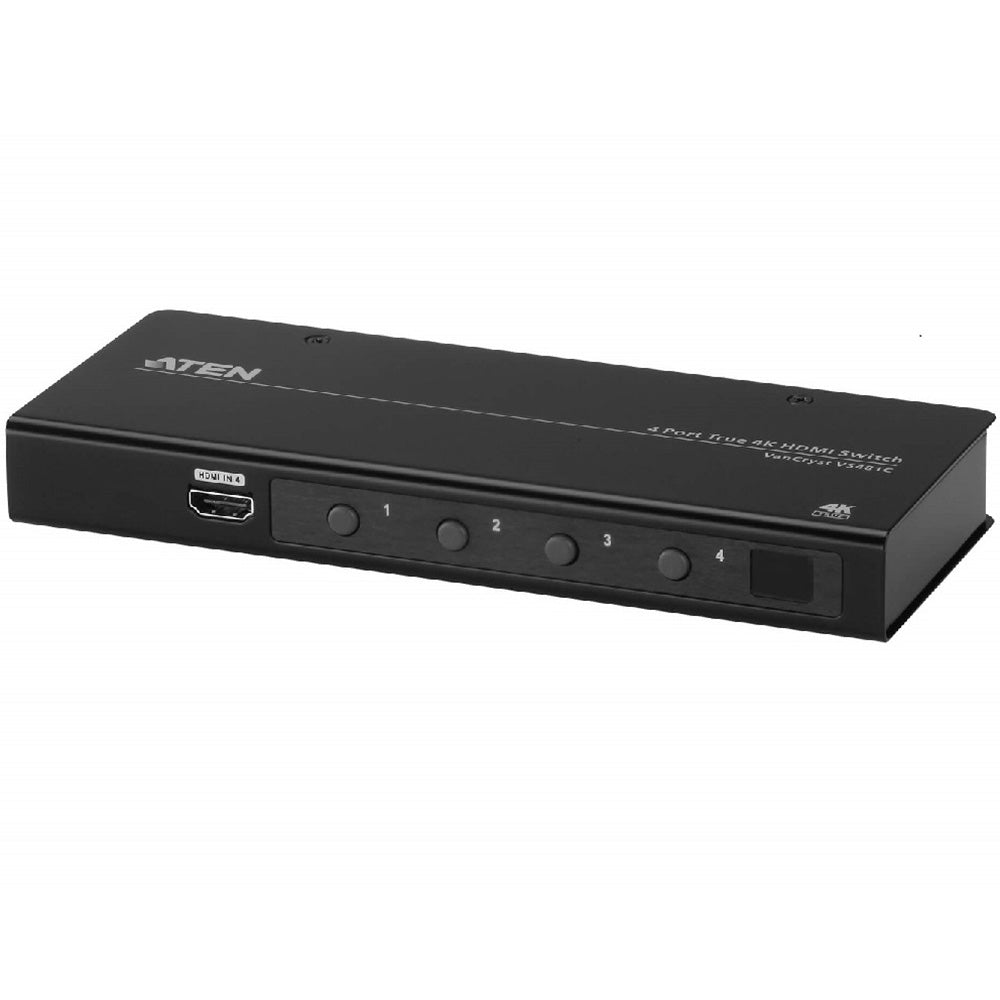 Aten 4-Port True 4K HDMI Switch, VS481C-AT-U
