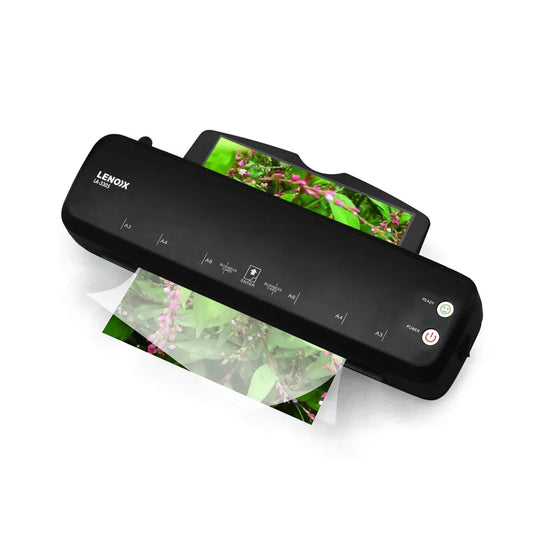 Lenoxx Hot Laminator  A3, 2 Rollers, Max Thickness 80-125 Micron Black LA-3305