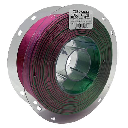 PLA-SILK-TRI-REDBLUEGRE